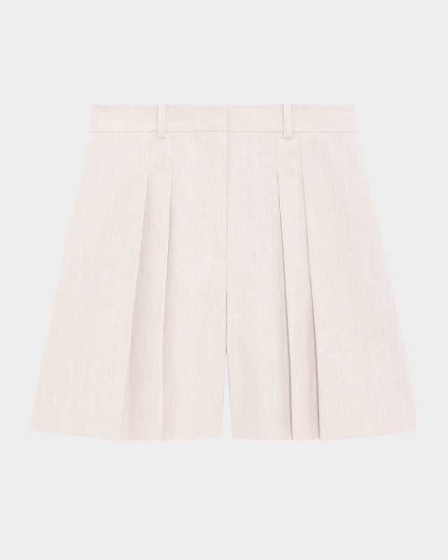 Pleated Shorts
